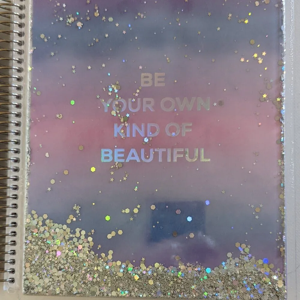 NWT 12 Mo Vertical 2019 Planner 'Own Kind of Beautiful' Outdated Recollections